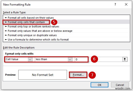 Excel에서 음수를 빨간색으로 만드는 방법(4가지 쉬운 방법)
