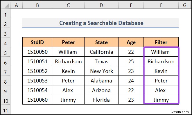 Excel에서 데이터베이스를 만드는 방법(간단한 단계 포함)