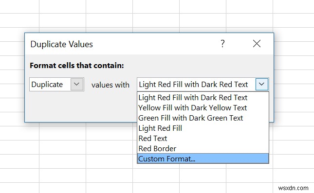 Excel 표에서 중복 행을 제거하는 방법