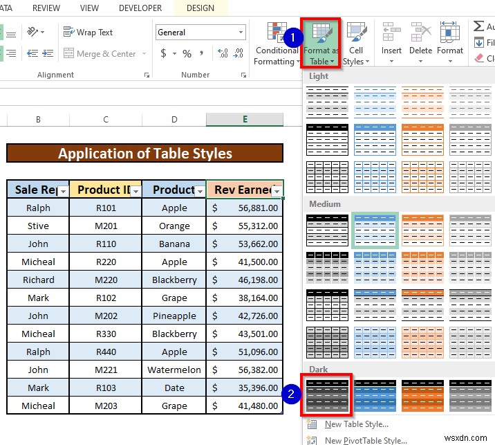 Excel에서 다른 모든 행을 강조 표시하는 방법(3가지 쉬운 방법)