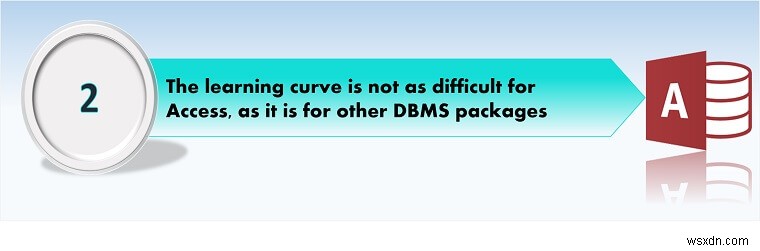 다른 DBMS에 비해 MS 액세스의 상위 10가지 장점