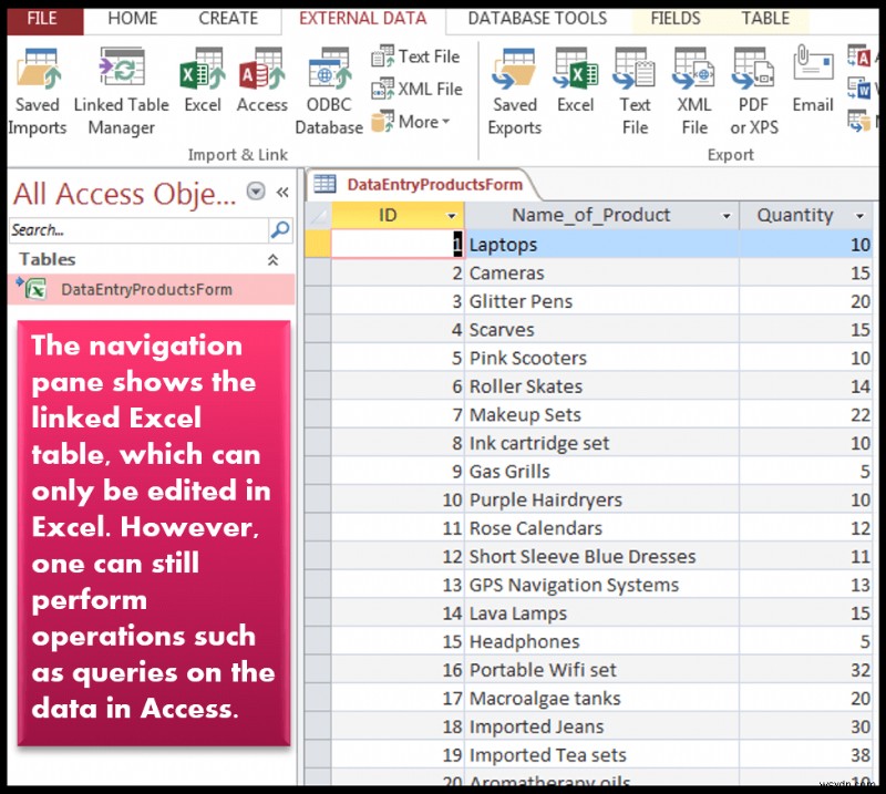 Excel과 Access 간에 데이터 교환(복사, 가져오기, 내보내기)