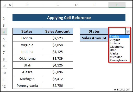 Excel의 다른 셀을 기반으로 한 데이터 유효성 검사(예제 4개)