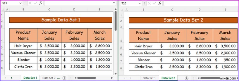 복사 및 붙여넣기 없이 Excel 워크시트를 병합하는 방법