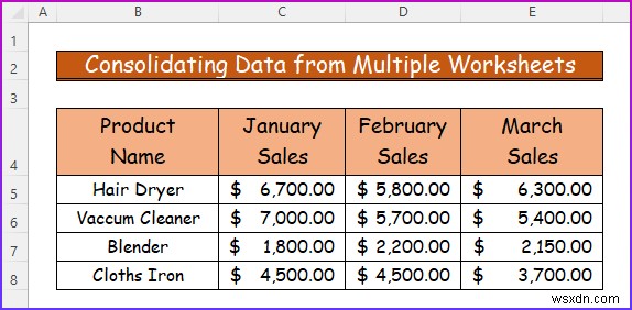 복사 및 붙여넣기 없이 Excel 워크시트를 병합하는 방법