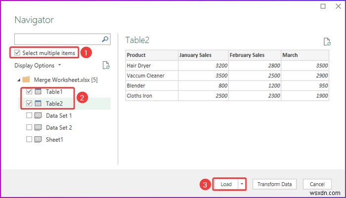 복사 및 붙여넣기 없이 Excel 워크시트를 병합하는 방법