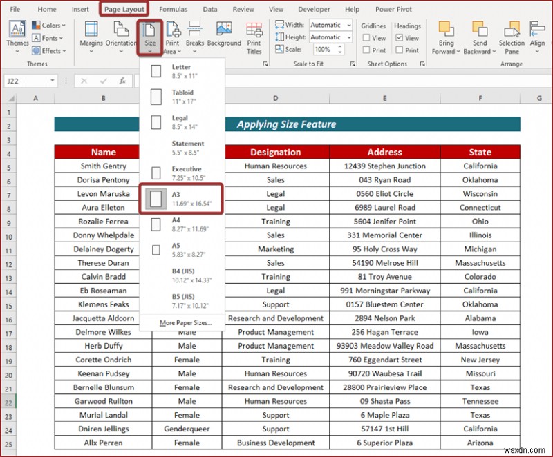 인쇄할 때 Excel 스프레드시트를 크게 만드는 방법(7가지 방법)