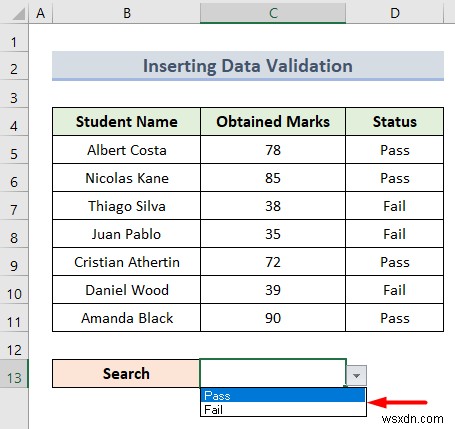 Excel의 다른 텍스트 셀을 기반으로 조건부 서식 적용