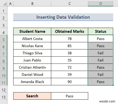 Excel의 다른 텍스트 셀을 기반으로 조건부 서식 적용