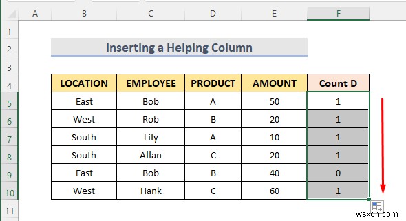 Excel 피벗 테이블에서 중복 계산(2가지 쉬운 방법)