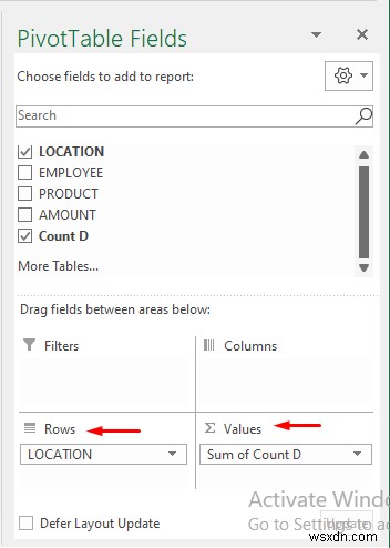 Excel 피벗 테이블에서 중복 계산(2가지 쉬운 방법)