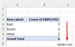 Excel 피벗 테이블에서 중복 계산(2가지 쉬운 방법)