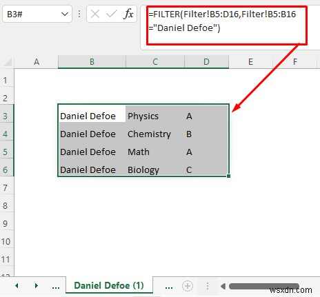 열 값에 따라 Excel 시트를 여러 시트로 분할하는 방법