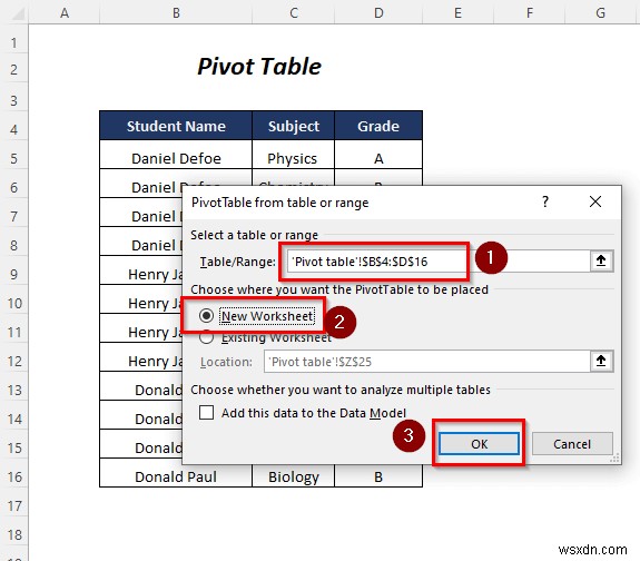 열 값에 따라 Excel 시트를 여러 시트로 분할하는 방법