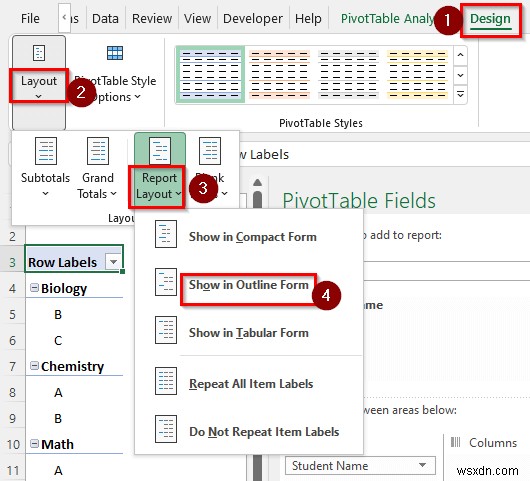 열 값에 따라 Excel 시트를 여러 시트로 분할하는 방법