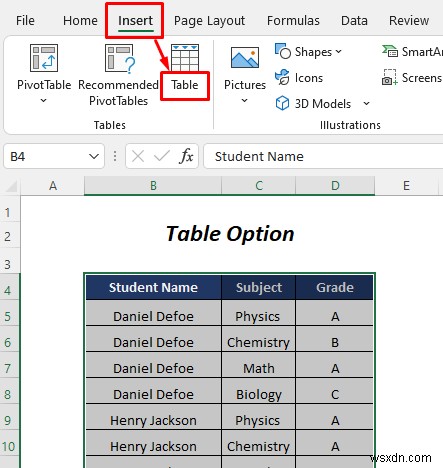 열 값에 따라 Excel 시트를 여러 시트로 분할하는 방법