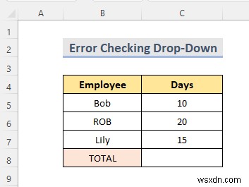 Excel에서 순환 참조를 찾는 방법(간단한 트릭 2개)