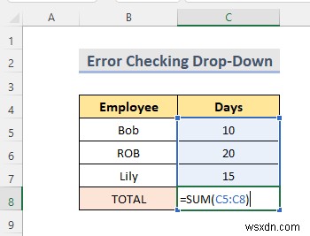 Excel에서 순환 참조를 찾는 방법(간단한 트릭 2개)