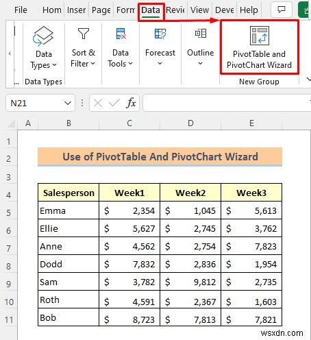 Excel에서 표를 목록으로 변환하는 방법(3가지 빠른 방법)