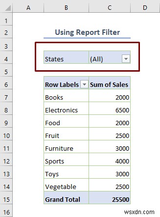 Excel 피벗 테이블을 필터링하는 방법(8가지 효과적인 방법)