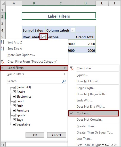 Excel 피벗 테이블을 필터링하는 방법(8가지 효과적인 방법)