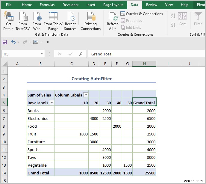 Excel 피벗 테이블을 필터링하는 방법(8가지 효과적인 방법)