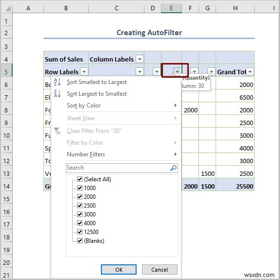 Excel 피벗 테이블을 필터링하는 방법(8가지 효과적인 방법)