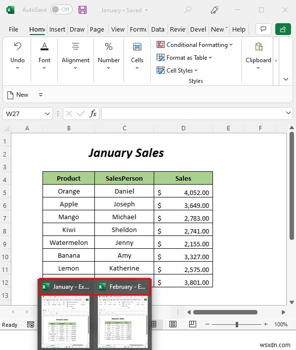 두 Excel 시트를 비교하고 차이점을 강조하는 방법(7가지 방법)