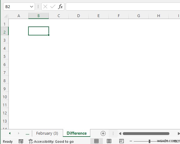 두 Excel 시트를 비교하고 차이점을 강조하는 방법(7가지 방법)