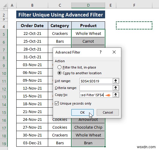 Excel에서 고유 값을 필터링하는 방법(8가지 쉬운 방법)