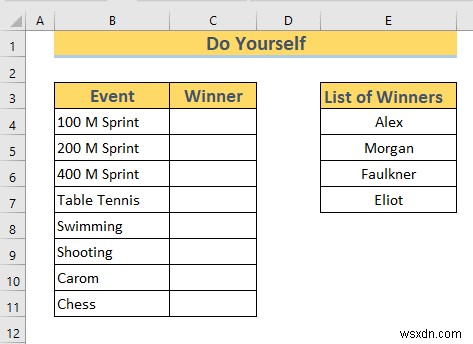 Excel OFFSET을 사용하여 동적 드롭다운 목록을 만드는 방법(3가지 방법)