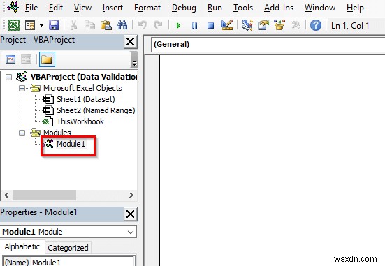 Excel에서 VBA와 함께 데이터 유효성 검사 목록에 명명된 범위를 사용하는 방법