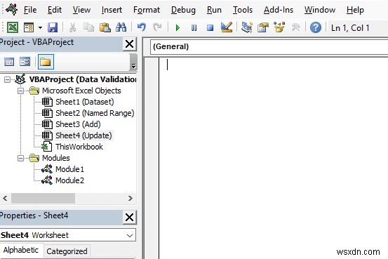 Excel에서 VBA와 함께 데이터 유효성 검사 목록에 명명된 범위를 사용하는 방법