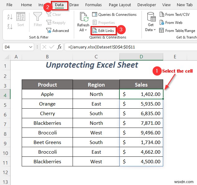 [Fix]:Excel 편집 링크 변경 소스가 작동하지 않음