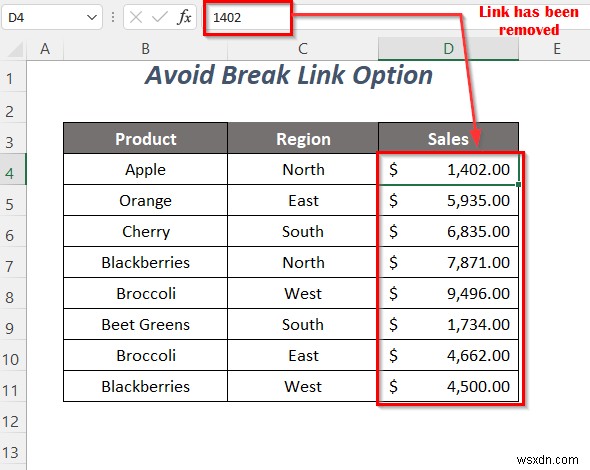 [Fix]:Excel 편집 링크 변경 소스가 작동하지 않음