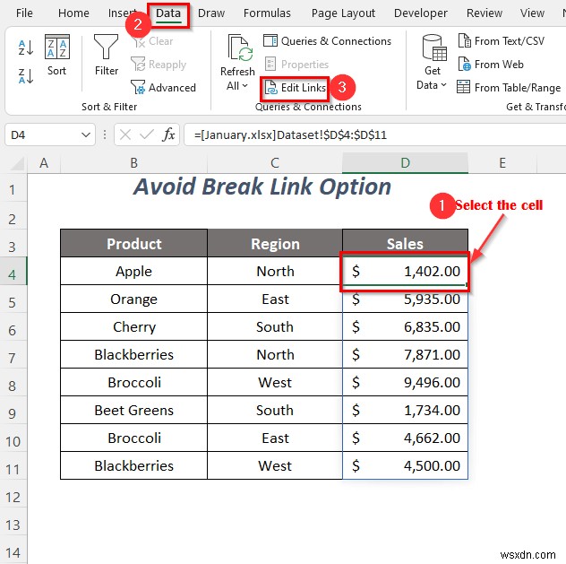 [Fix]:Excel 편집 링크 변경 소스가 작동하지 않음