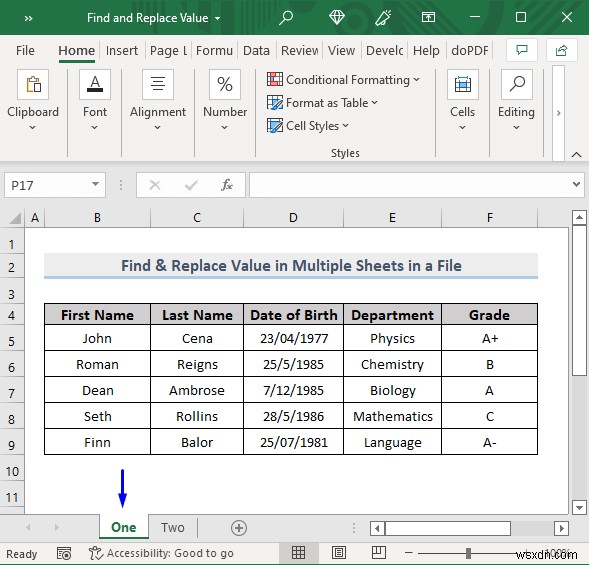 여러 Excel 파일에서 값을 찾고 바꾸는 방법(3가지 방법)