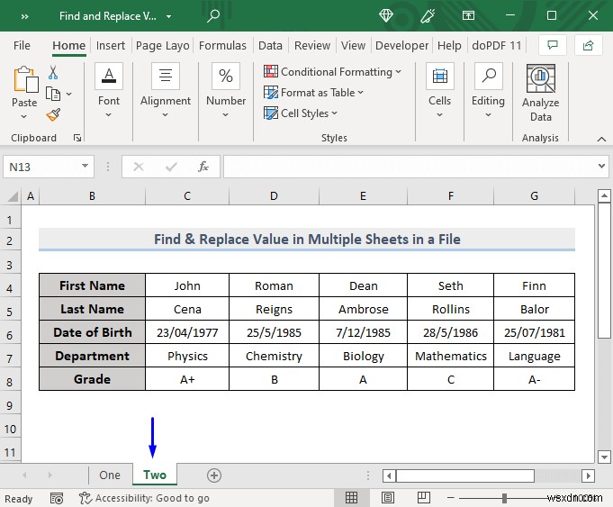 여러 Excel 파일에서 값을 찾고 바꾸는 방법(3가지 방법)