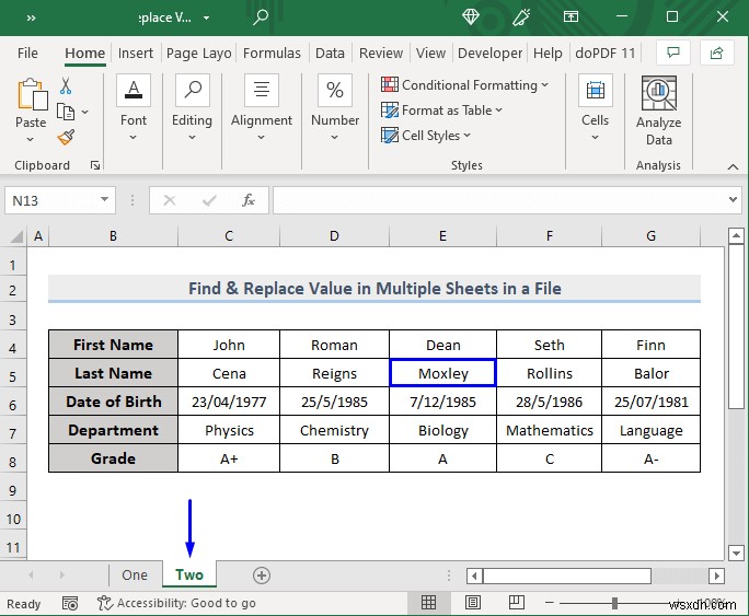 여러 Excel 파일에서 값을 찾고 바꾸는 방법(3가지 방법)