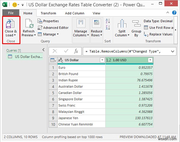 보안 웹 사이트에서 Excel로 데이터를 가져오는 방법(빠른 단계 사용) 