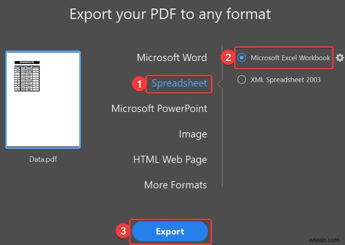 PDF에서 Excel로 데이터를 추출하는 방법(4가지 적절한 방법)