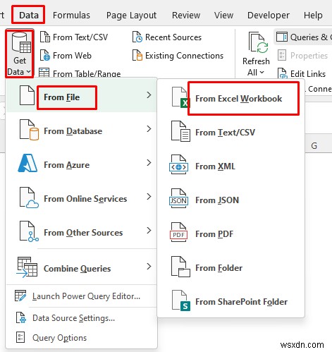 열을 기준으로 Excel 파일을 병합하는 방법(3가지 방법) 