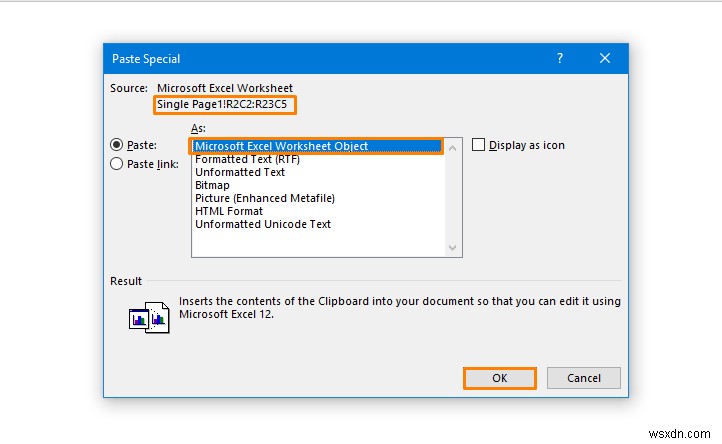 Excel 파일을 Word 문서로 병합하는 방법