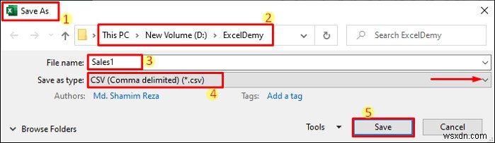 큰따옴표를 사용하여 Excel을 CSV로 저장(가장 간단한 3가지 방법)