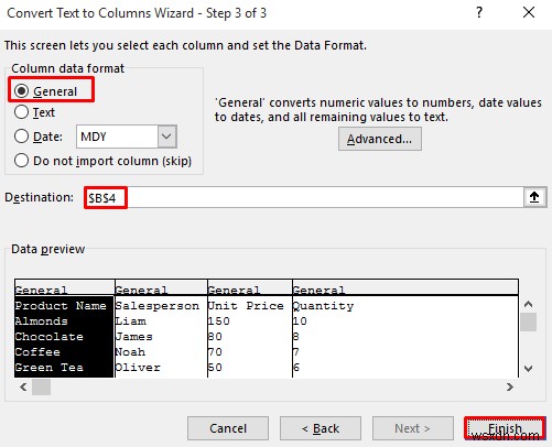 Excel에서 열이 있는 CSV 파일을 여는 방법(3가지 쉬운 방법)