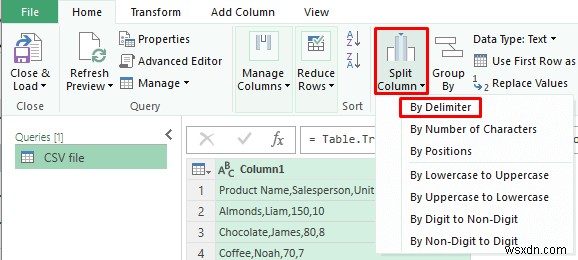 Excel에서 열이 있는 CSV 파일을 여는 방법(3가지 쉬운 방법)