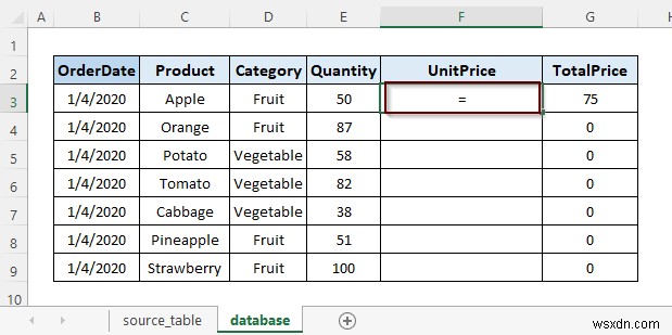 Excel에서 자동으로 업데이트되는 데이터베이스를 만드는 방법