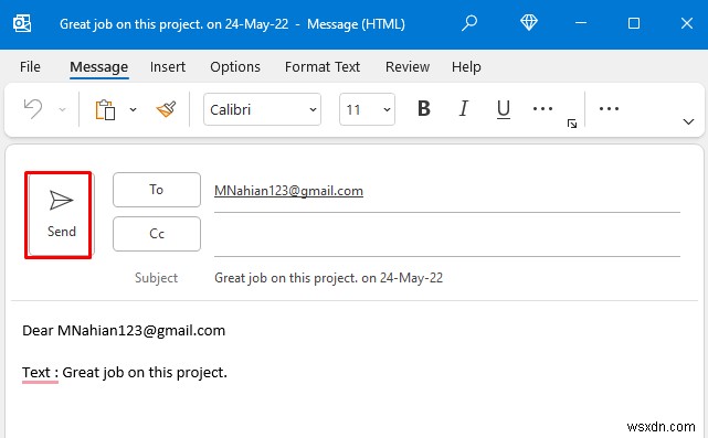 날짜를 기준으로 Excel에서 자동으로 이메일을 보내는 방법