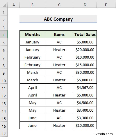 Excel 데이터에서 PDF 보고서를 생성하는 방법(4가지 쉬운 방법)