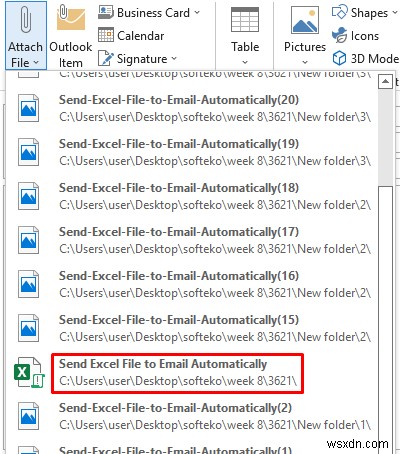 Excel 파일을 이메일로 자동 전송하는 방법(적절한 3가지 방법)